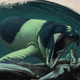 Paleoart representing the mosasaur Latoplatecarpus